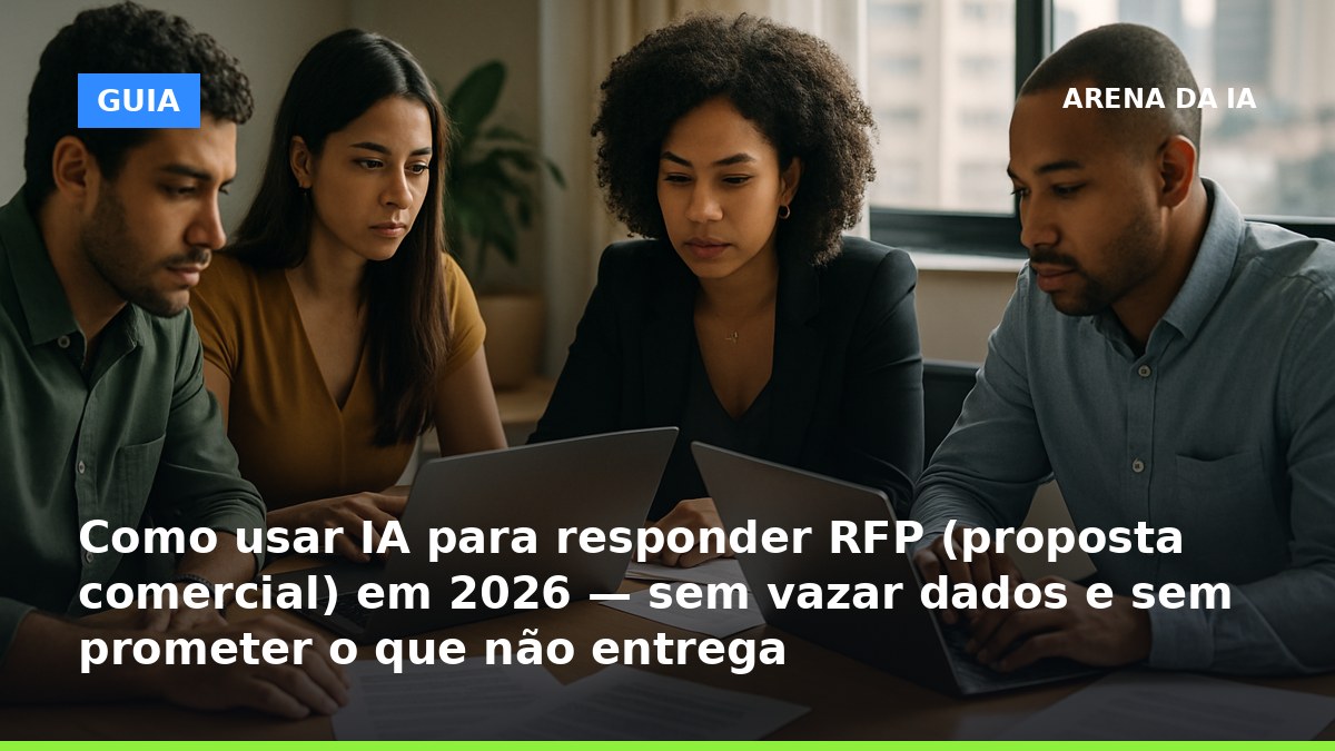 Como usar IA para responder RFP e proposta comercial em 2026 sem vazar dados