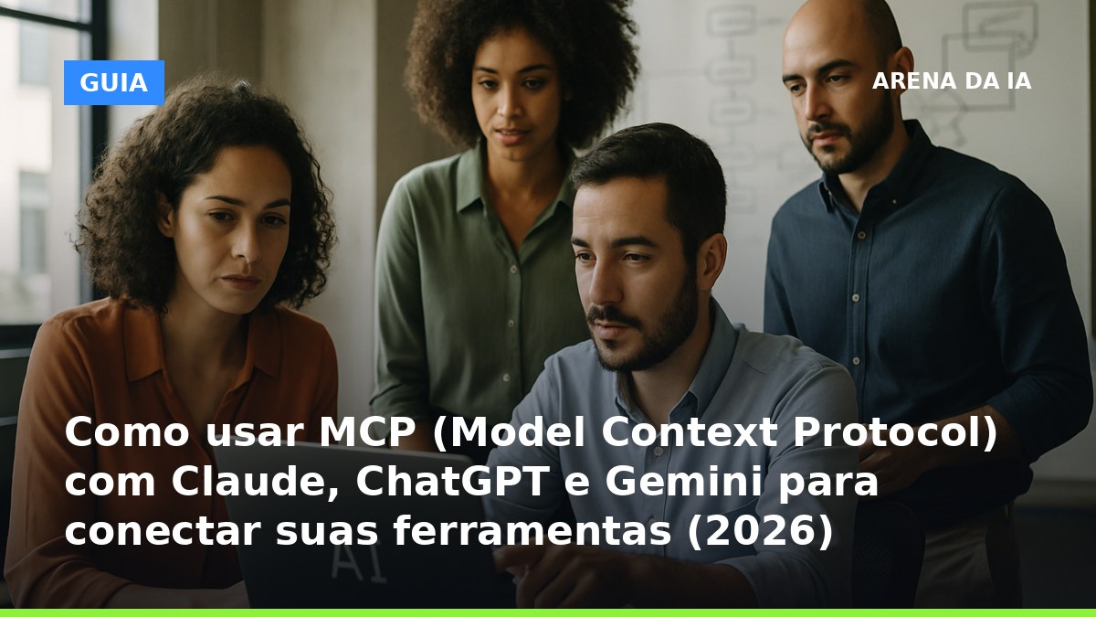 Como usar MCP para conectar Claude, ChatGPT e Gemini a ferramentas de trabalho em 2026