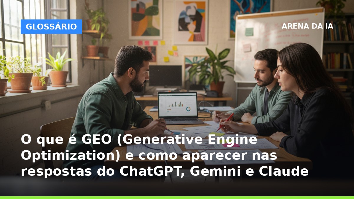 O que é GEO (Generative Engine Optimization) para aparecer nas respostas do ChatGPT e Gemini