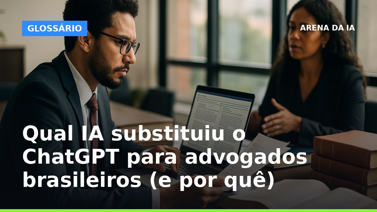 Advogado brasileiro usando IA jurídica com citação de fontes reais na tela